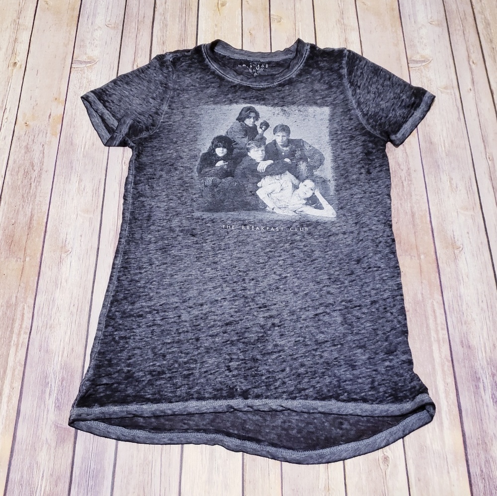 The Breakfast Club Graphic Burnout Tee T-Shirt size S